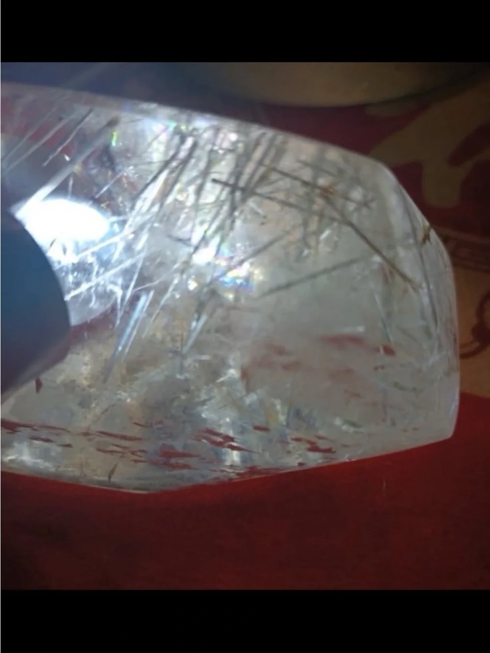 Rutilated Quartz Crystal